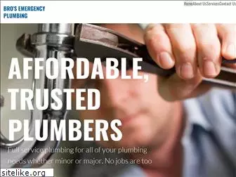 brosemergencyplumbing.com