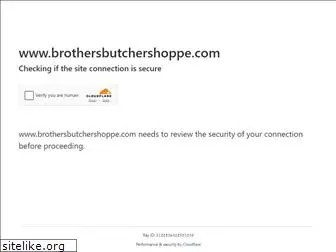 brothersbutchershoppe.com