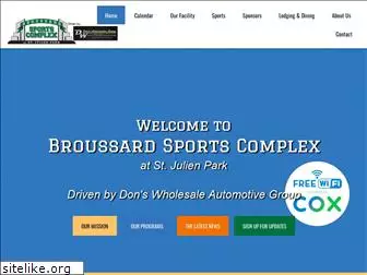 broussardsportscomplex.com