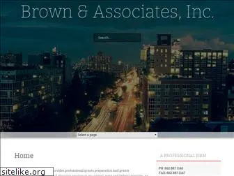 brownandassociatesinc.net