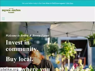brownandbrownfarms.com
