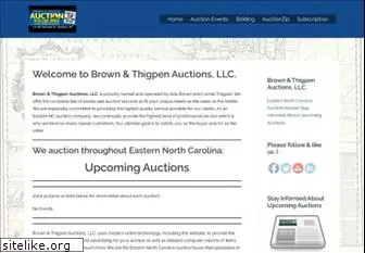 brownandthigpenauctions.com