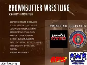 brownbutterwrestling.com