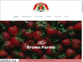 brownfarmsstrawberries.com