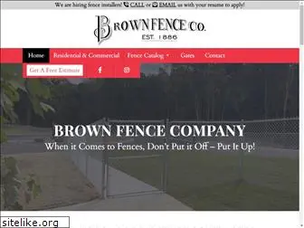 brownfenceco.com