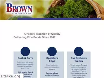 brownfoodservice.com