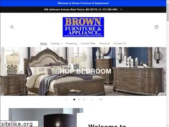 brownfurniturewestplains.com