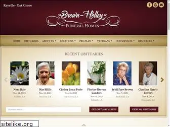 brownholleyfuneralhomes.com