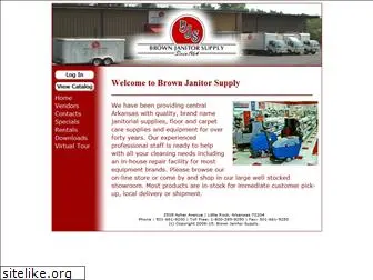 brownjanitorsupply.com