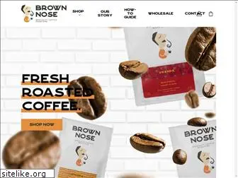 brownnosecoffee.com