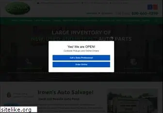 brownsautosalvage.com