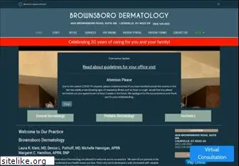 brownsboroderm.com