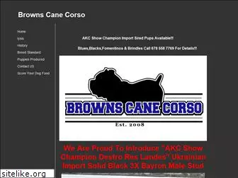 brownscanecorso.com