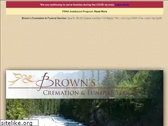 brownscremationservice.com