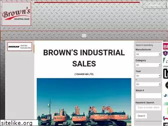 brownsequipmentsales.com
