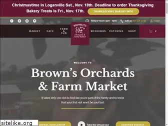 brownsorchards.com