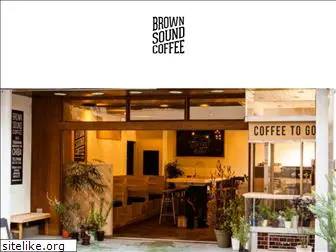 brownsoundcoffee.com