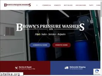 brownspressurewashers.co.uk