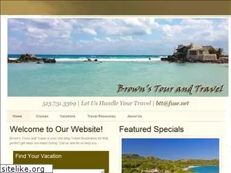 brownstoursandtravel.com