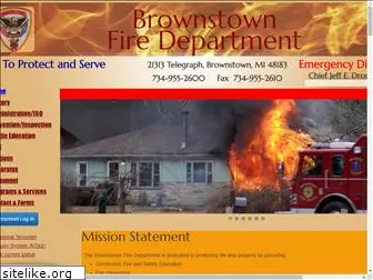 brownstownfire-mi.org