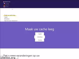 browsercache-legen.nl