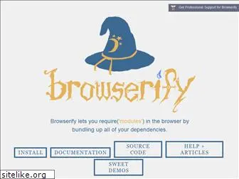 browserify.org