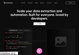 browserless.io