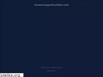 browsersupportnumbers.com