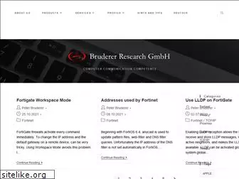 bruderer-research.com