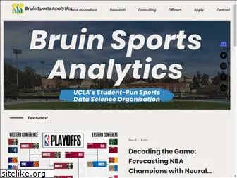 bruinsportsanalytics.com