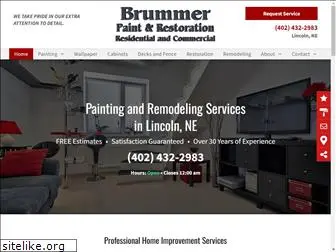 brummerpaintandrestoration.com