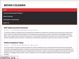 bryanpcoleman.com