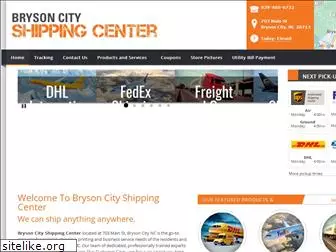 brysoncityshippingcenter.com