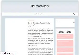 bsl-machinery.com