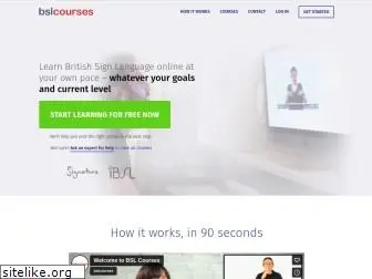 bslcourses.co.uk