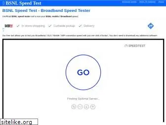 bsnlspeedtest.co.in