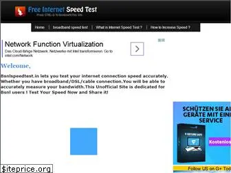 bsnlspeedtest.in