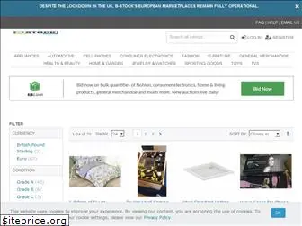 Online Liquidation Auctions and Overstock