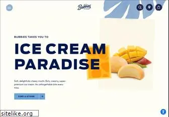 bubbiesicecream.com