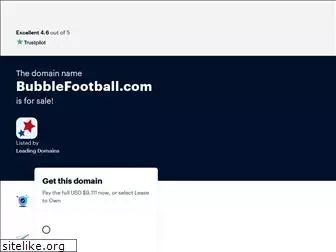 bubblefootball.com