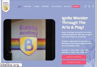 bubblesacademy.com