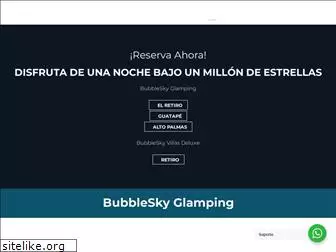 bubblesky-glamping.com