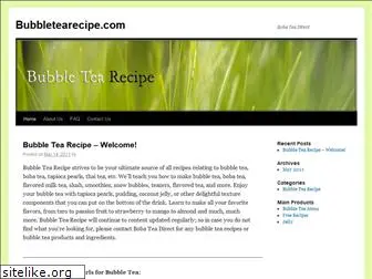 bubbletearecipe.com