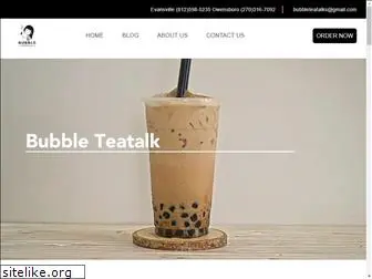 bubbleteatalk.com