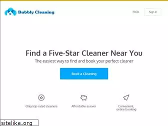 bubblycleaning.com