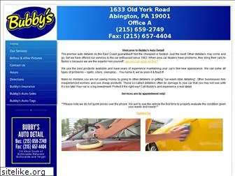 bubbysautodetail.com