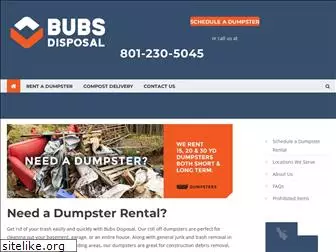 bubsdisposal.com