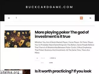 buckcardgame.com