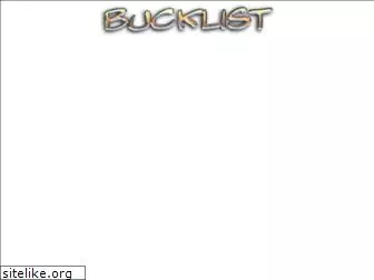 bucklist.com