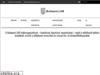 budapestlab.hu